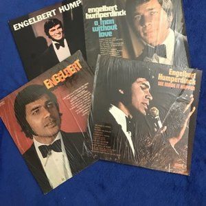 Engelbert Humperdinck 4 Vinyl Record Set 🎵🎵🎵🎵